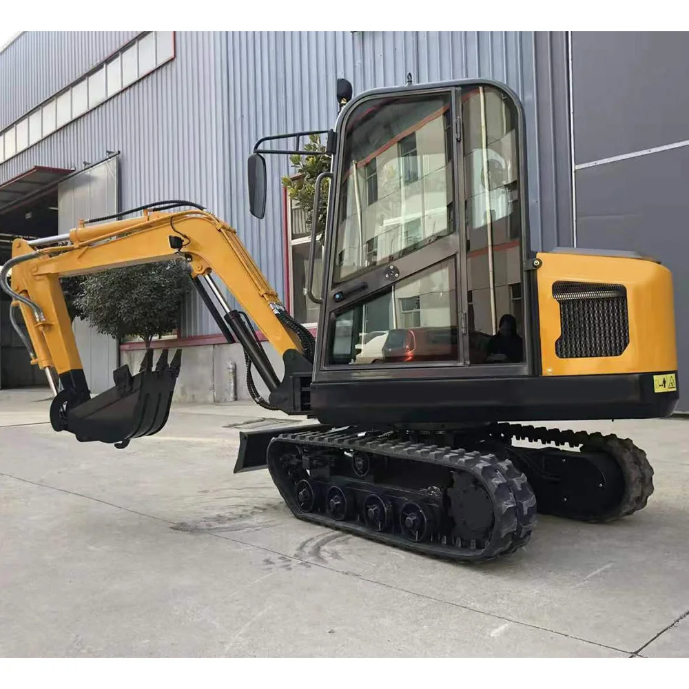 Xingtu Made In China Full Hydraulic Excavator Mini Crawler excavator Kubota Engine Small Digger With Free Bucket