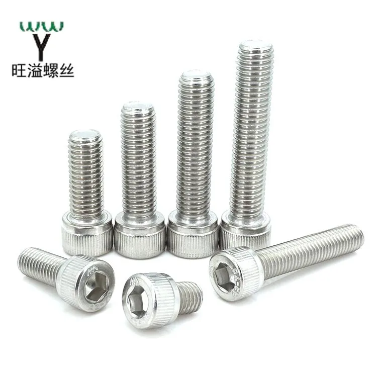 Special Knurled cup head hex bolts