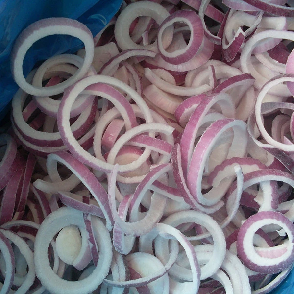 
Frozen IQF red onion slice 