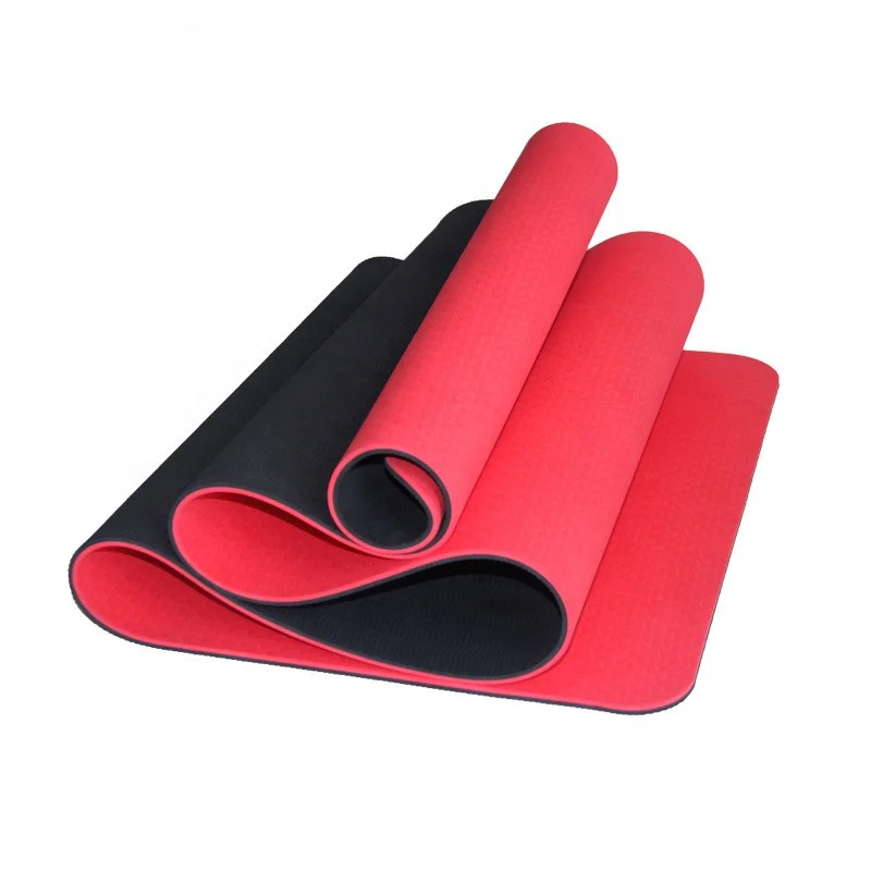 Amazon Лидер продаж клиент OEM label TPE йога коврики 6 мм/8 мм пилатес реформатор йога коврики