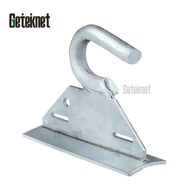 Geteknet Fiber optic cable fixing tension wire die casting anchoring clamp suspension Clamp