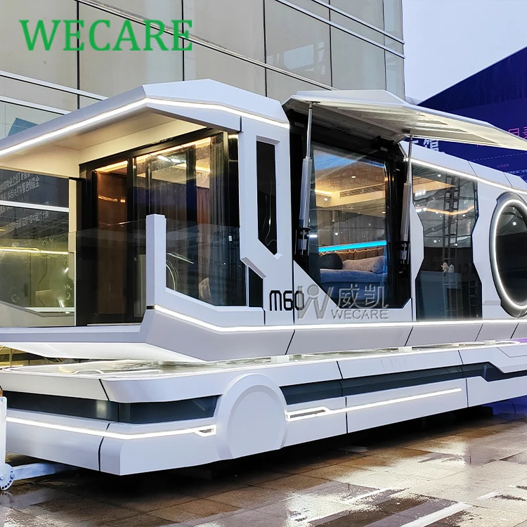 Prefab Vessel House Flat Pack Mobile Capsule Houses Ready Made House Mobile Home Steel Structure Homestay Space Capsule