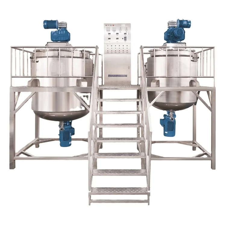 High Safety Level Detergent Homogenizer Liquid Application And Homogenizer Mixer Homogenizer Cosmetic Skincare Production Line