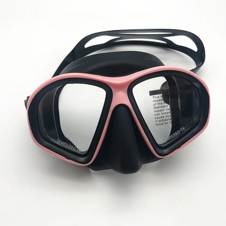 good snorkeling gear diving mask anti-fog waterproof low volume mask