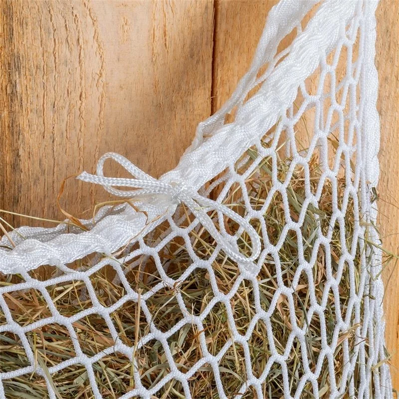 Horshi  Durable Rectangular Hay Net, Feed Saver Slow Hay Net Bag 90x60 cm Mesh Size 3x3 cm