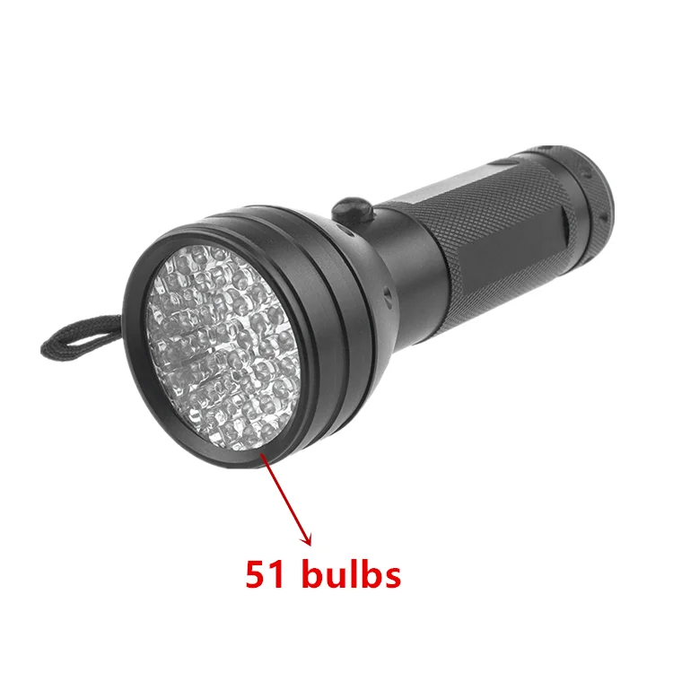 Free Laser Logo 395nm/365nm uv Blacklight Led Lights Linterna Amber & Jade Detection Ultraviolet Light ,UV Lamps Led