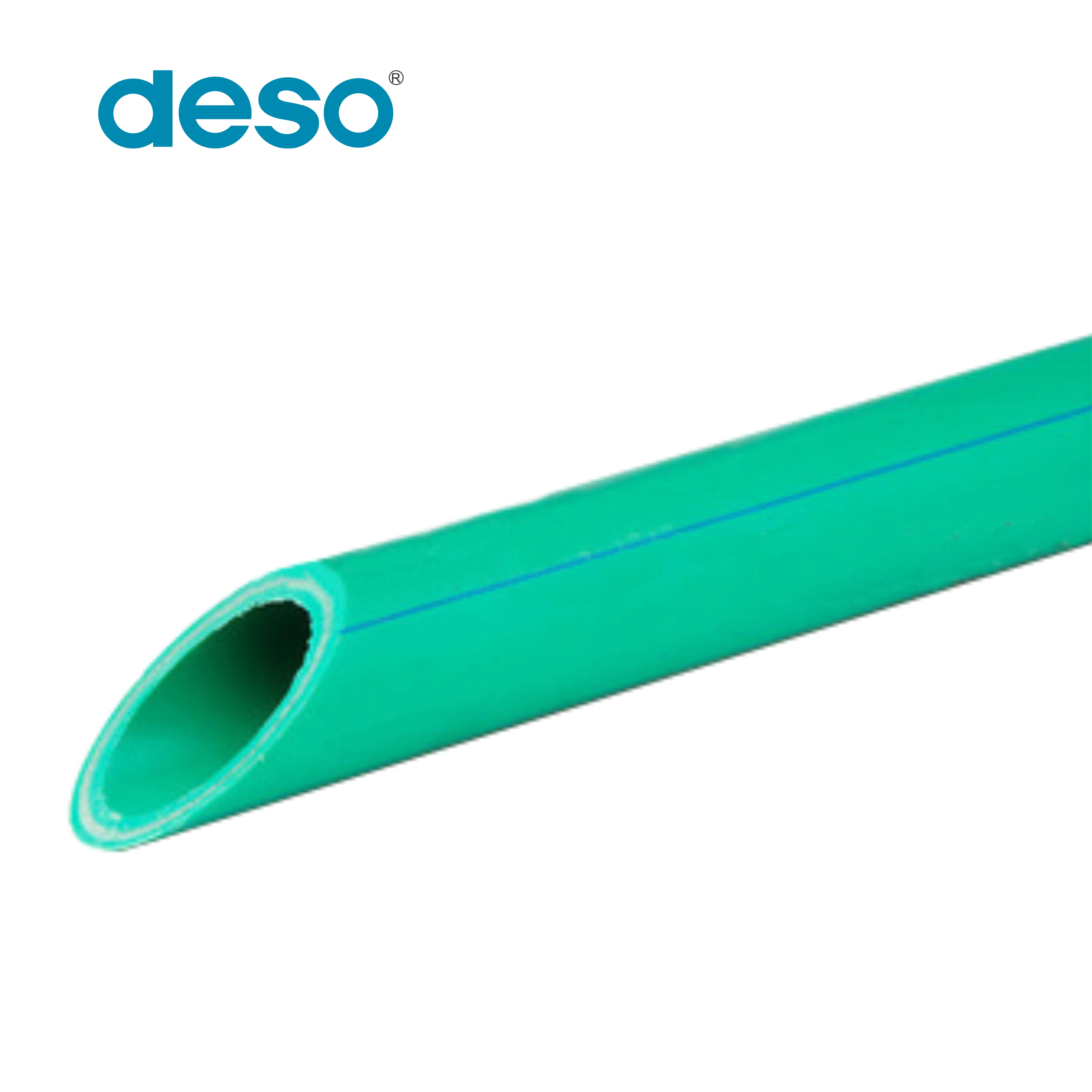Deso DIN 8077/8078 PP R Double layer Pipe ISO15874 ppr pipe