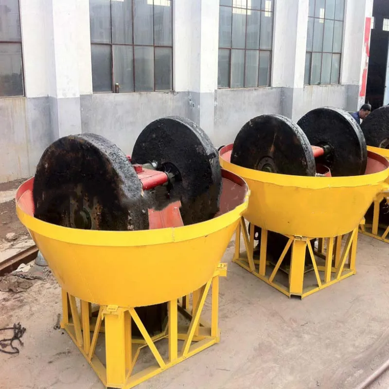 Высокопроизводительная шлифовальная машина для золотистой руды влажная сковорода мельница разделения золота