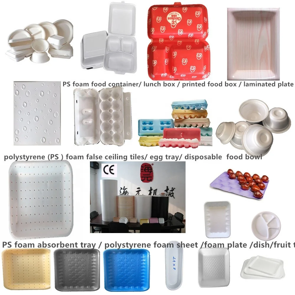 Food packaging plastic PS foam box MACHINE   , contact Ellie Whats 008613780912769