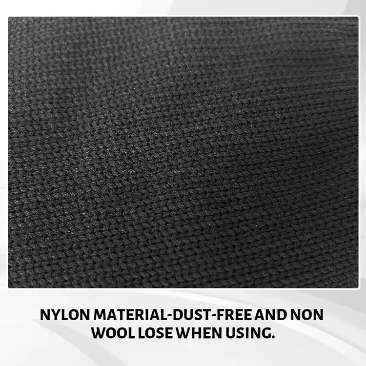 8 Gauge Double Manufacturer Direct Sales Customization Layer Nylon Outer Half Fleece Inner Winter Gloves