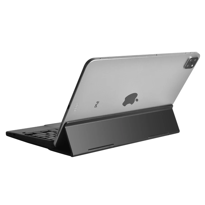 Wireless BT Backlit Trackpad Keyboard For iPad With Stand Case Compatible With IOS Android Windows Tablet Mobile Phone