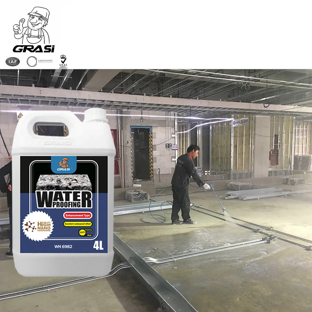 
WH6982 silicone waterproof for water reservoir, indoor floor,roof, wall hydrophobic coating 