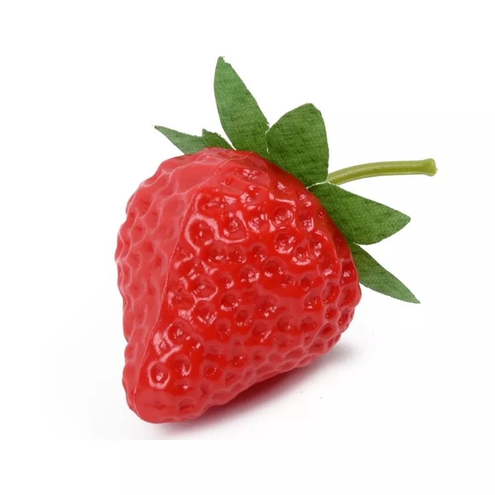 Artificial Strawberries Lifelike Simulation Realistic Plastic Strawberry Fake Fruit