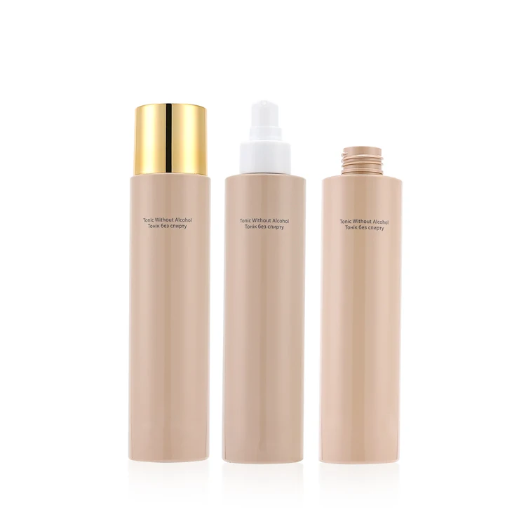 plastic cosmetic bottles 40 50 60 80 100 120 150 200 250 300 400 500 ml pet makeup bottles luxury facial toner bottle