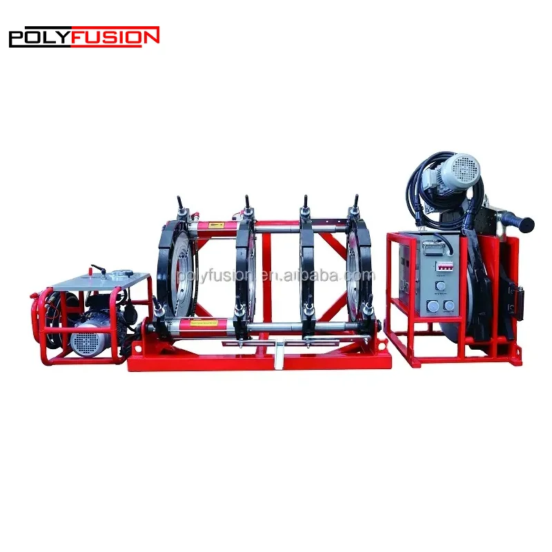 315mm butt fusion joint machine  butt fusion welding machine hdpe with fusing data hdpe pipe welding machine plastic welders