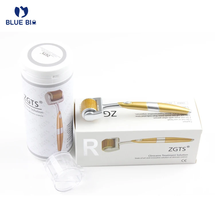 Derma rolling system acne scars removal 192 needles derma roller 1mm needle dermaroller