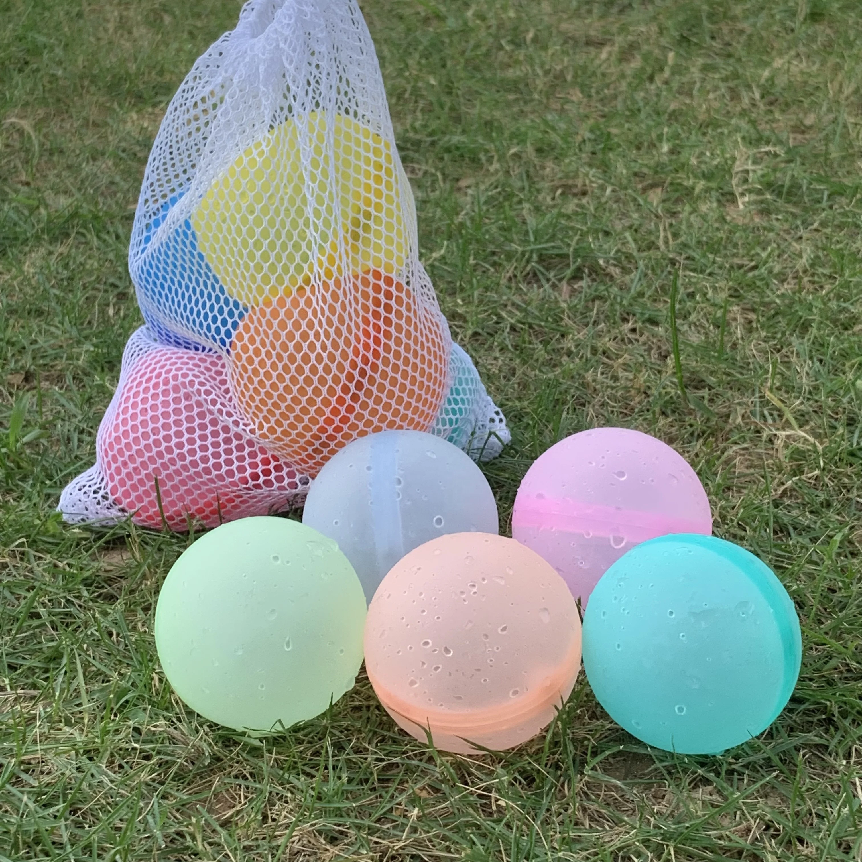 Оптовая продажа, магнитные Волшебные воздушные шары для летней вечеринки, быстрозаполняющий самозапечатывающийся многоразовый шар для водяных брызг