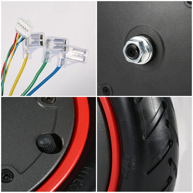 350W 36V Driving Wheel Motor Inflatable Tyre Fit for Xiaomi M365 / M365 PRO Electric Scooter Repair Spare Parts Accessories
