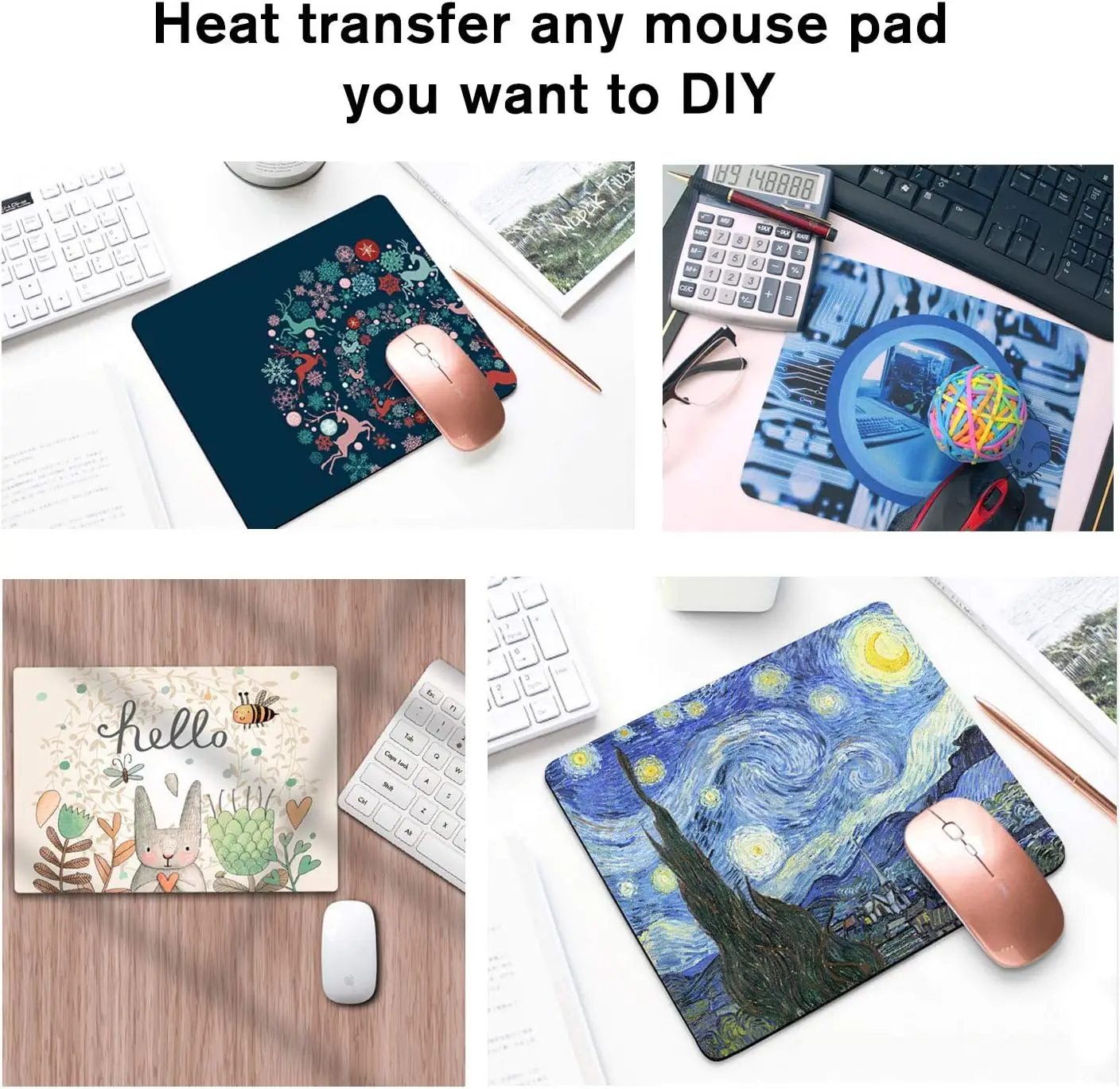 Wholesale Rubber Mouse Pad With Customized Sizes And Shape Roll Material For Offices Desk Mouse Pad Blank Sublimation