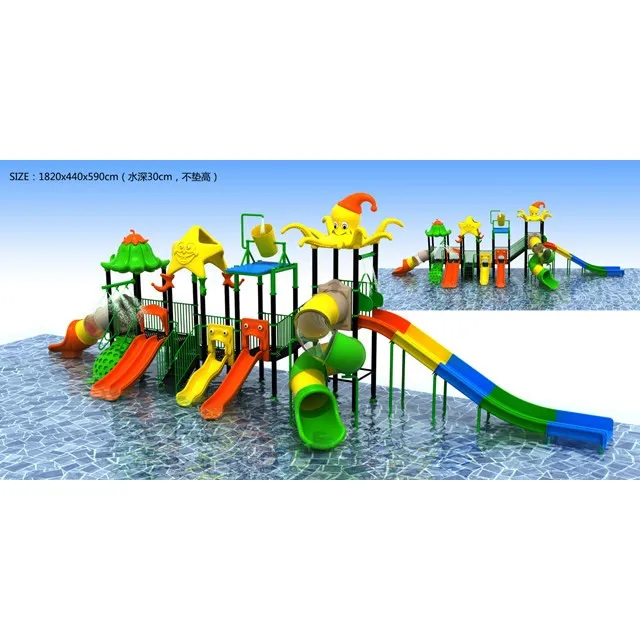 2021 water slide design aqua park water park swimming pool slides water playground