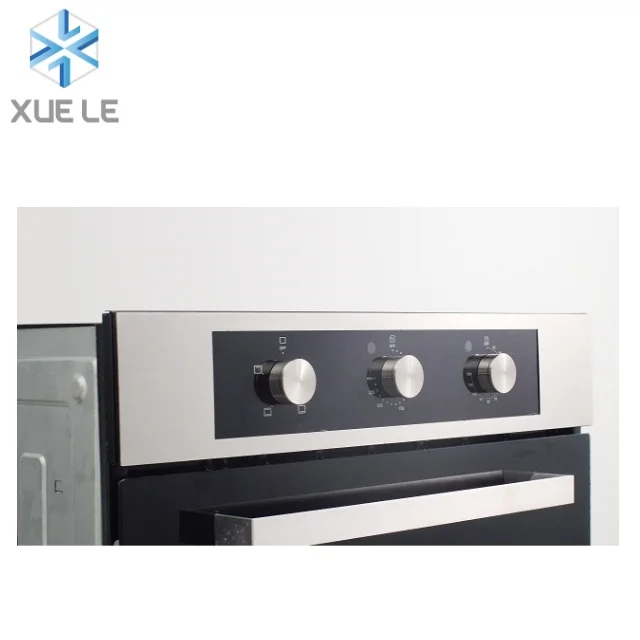 80L Built in Gas oven with stainless steel panel