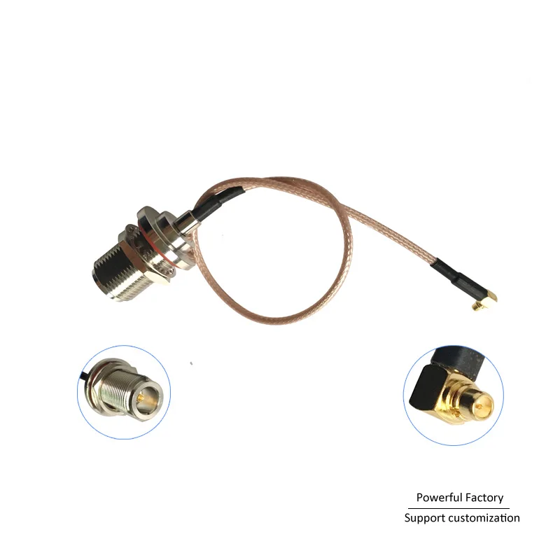 Customized connector BNC male patch cord RPSMA to MMCX N female to IPEX Cable with RG316 178 174