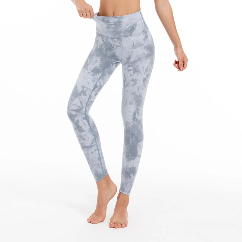 Wholesale compression Sports leggings Butt Lifting High-Waisted nude Yoga Pants Stretchy yoga Leggings for Women