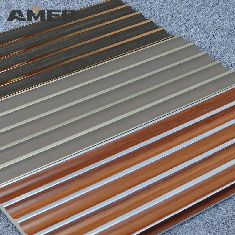 Rongke OEM factory price exterior fluted plant restaurant wall decorative foam panels modern waterproof