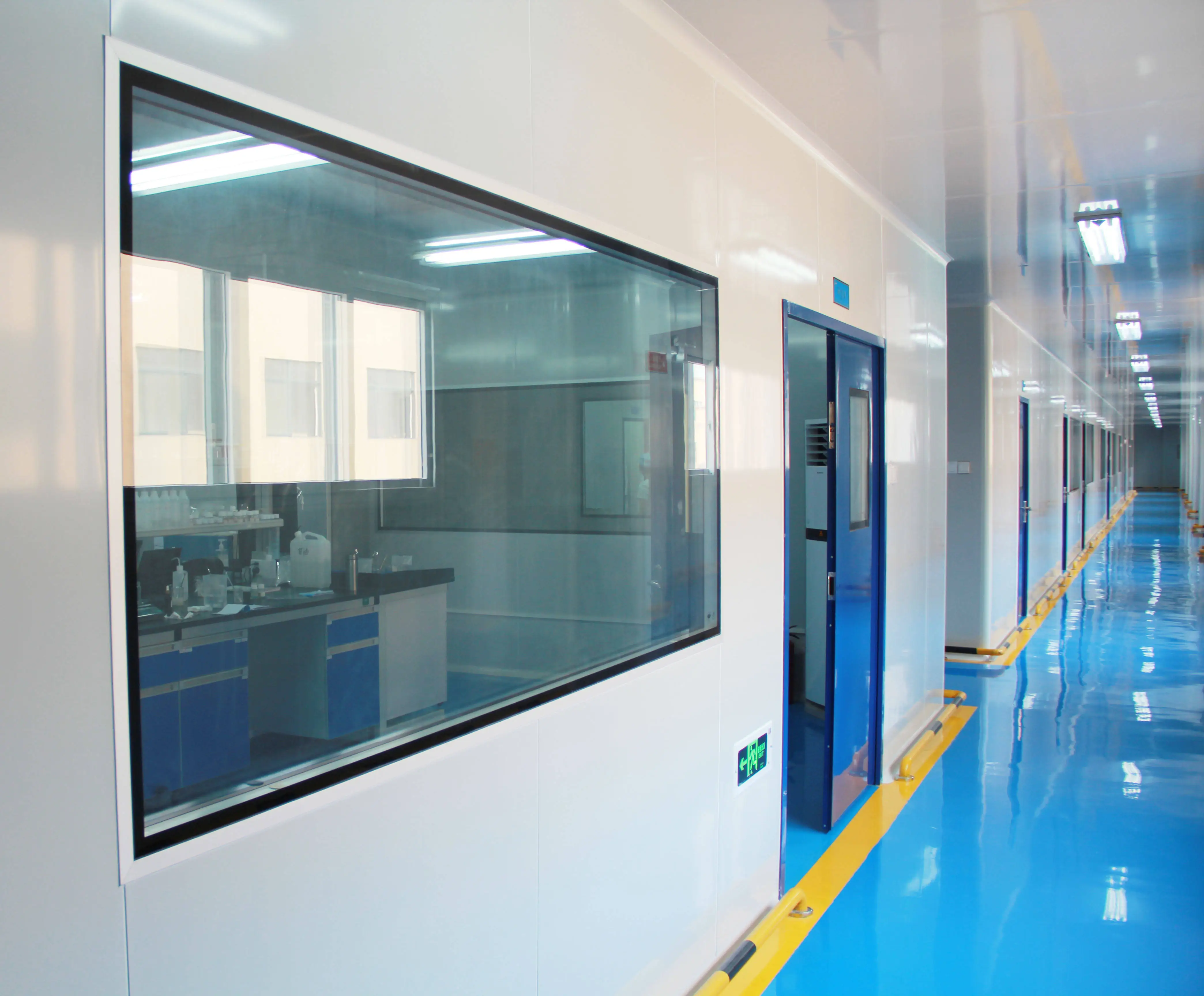 Factory Price Hollow Glass Magnesium Sandwich Panel Purification Board Clean Room Paneling For Cleanroom Peoject Walls
