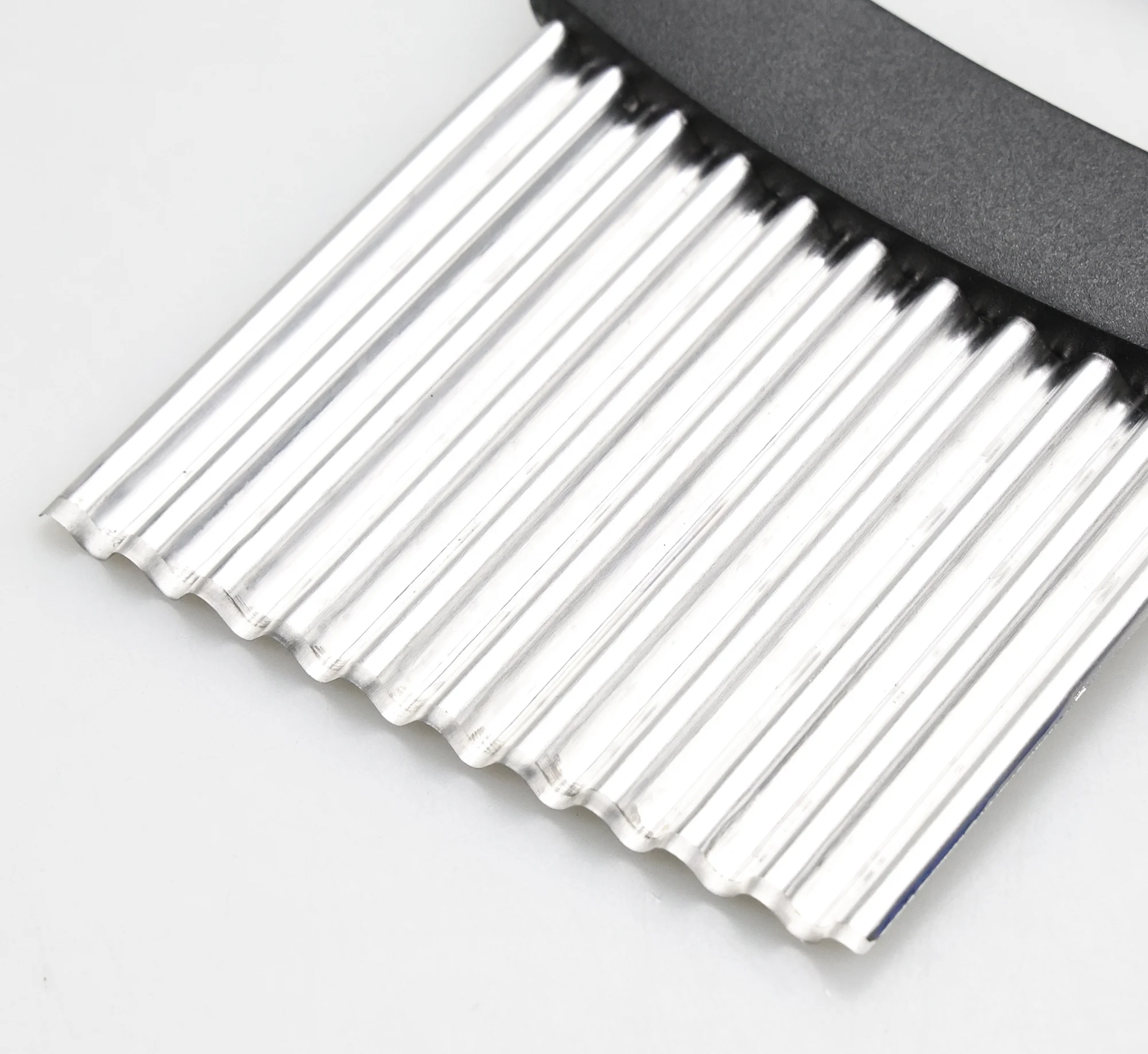 Stainless Steel Handle French Fry Cutter Vegetable Potato Chip Onion Slicer Wavy Crinkle Cutter With Wave Shape Knife