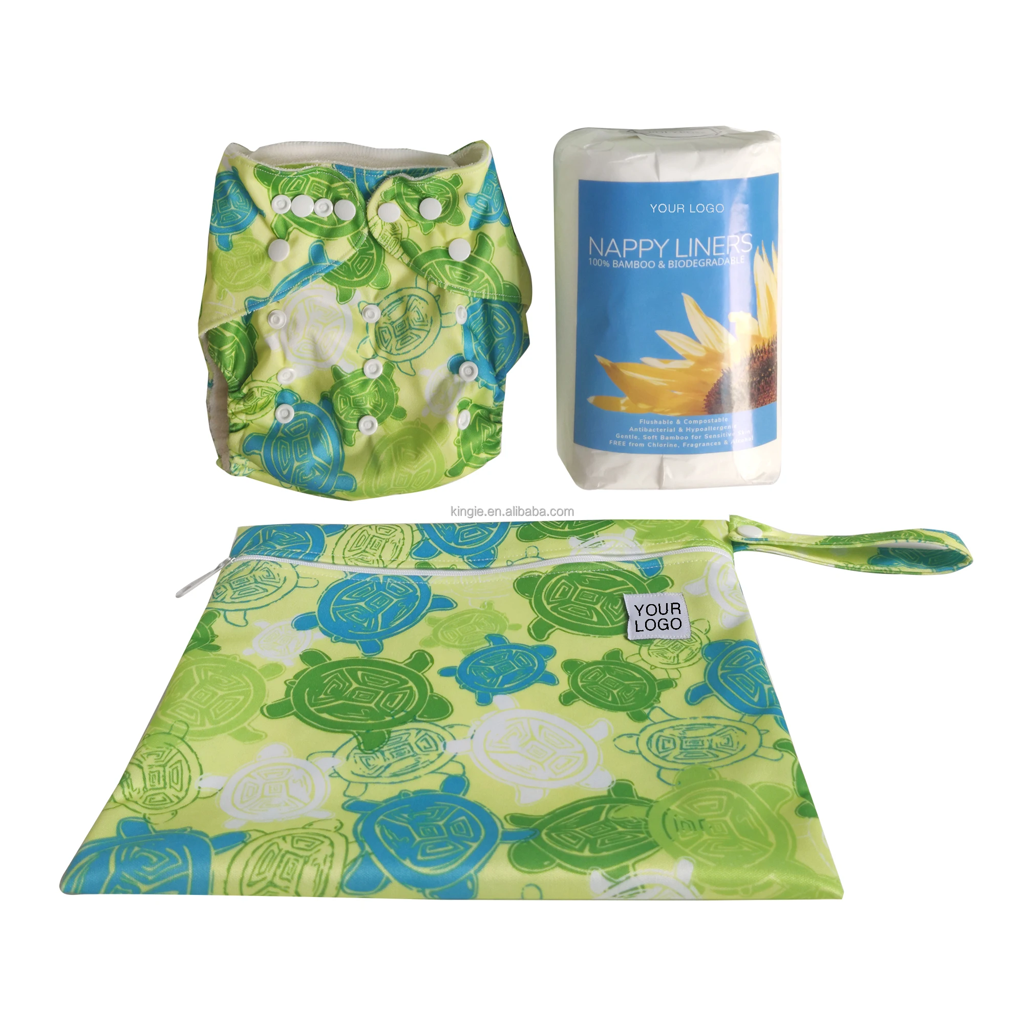 Оптовая продажа органические многоразовые подгузники для шитья лучшие Складные карманные aio моющиеся детские тканевые с вставками