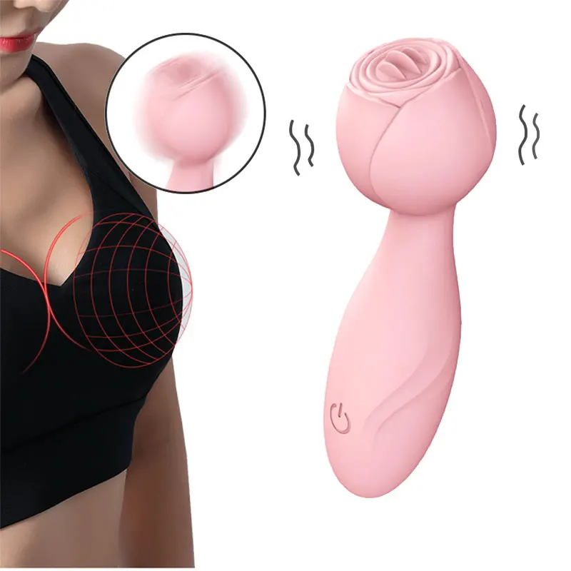 Amazon Hot Wholesale extended Flower Shaped Wireless small Sex Toy for woman long licking Vibrator rose vibretor with tongue