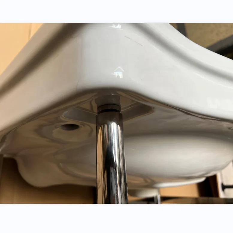 polished Chrome basin stand heated towel rail racks wall hung space saving furniture assembly kitchen floating china bowl leg