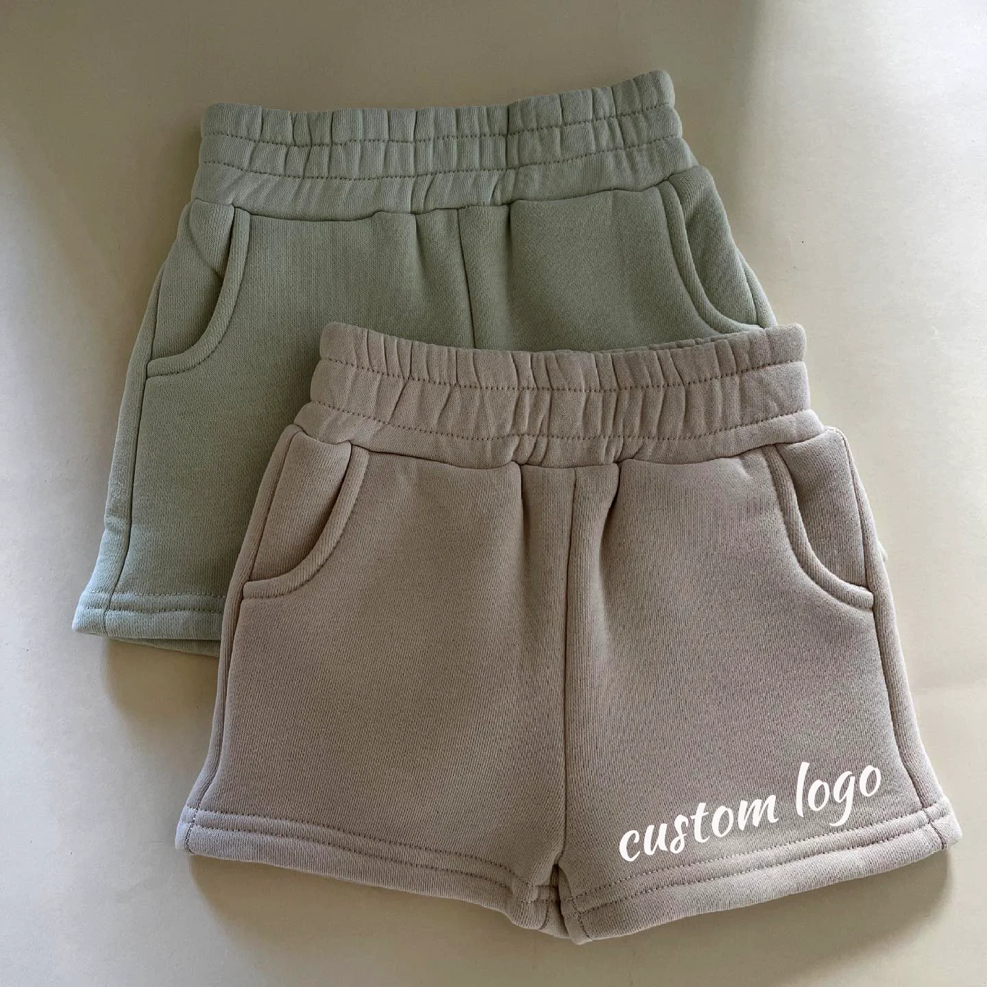 Весенние флисовые шорты для бега малышей спортивная одежда отдыха активного уличная большие размеры хлопковые спортивные унисекс детей