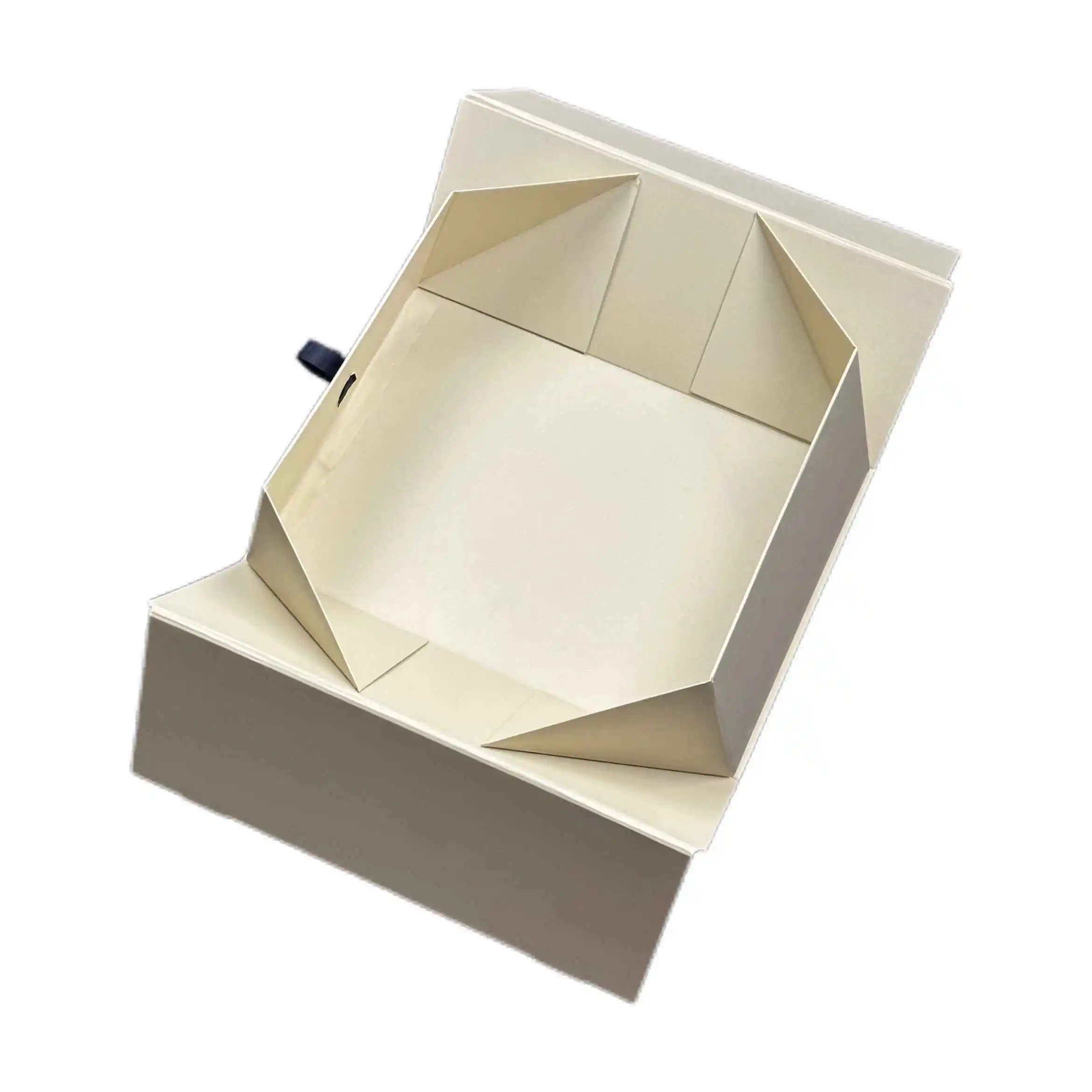 Manufacturer custom LOGO pattern high-end folding box light luxury gift packaging box