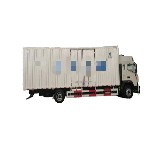 High Quality Customizable Steel Skeleton Chassis Semitrailer Factory Price Hot Sale Waterproof Container Cargo Dry Truck Wabco