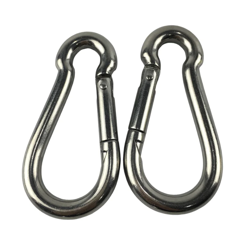 Нержавеющая сталь 304 крючок для спускового крючка алюминиевый карабин лазания и промышленного использования модель OEM