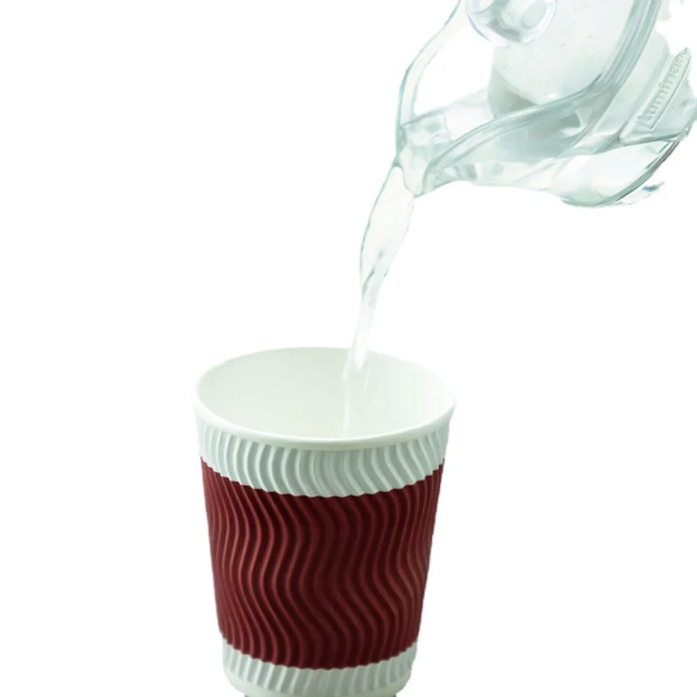 Factory hot sale eco friendly disposable paper coffee cups takeaway paper cups for hot drinks