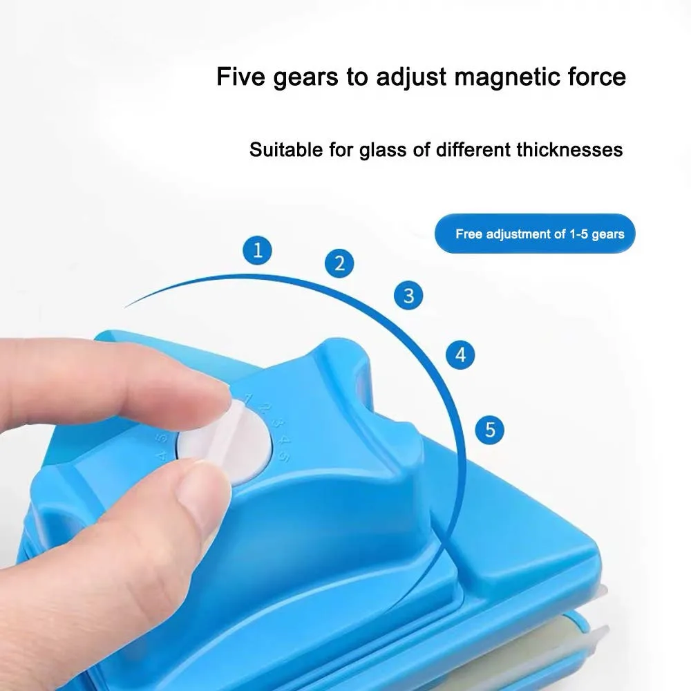 Magnet_window_cleaner чистой Магнитная стеклянная доска с щеточная машинка стеклоочистителя aparate двойная сторона треугольника мойщик