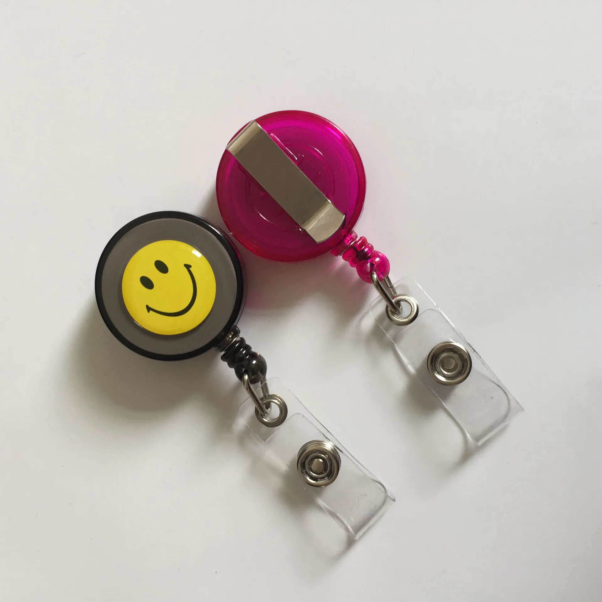 Nurse Doctor Accessories Custom Plastic id Card Name Badge Holders Reel Port Badge Retractable Badge