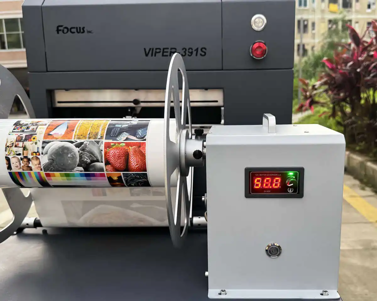 High-Speed A3 cosmetic label printer colour label printing machine Industries Roll-to-Roll die cut sticker printer