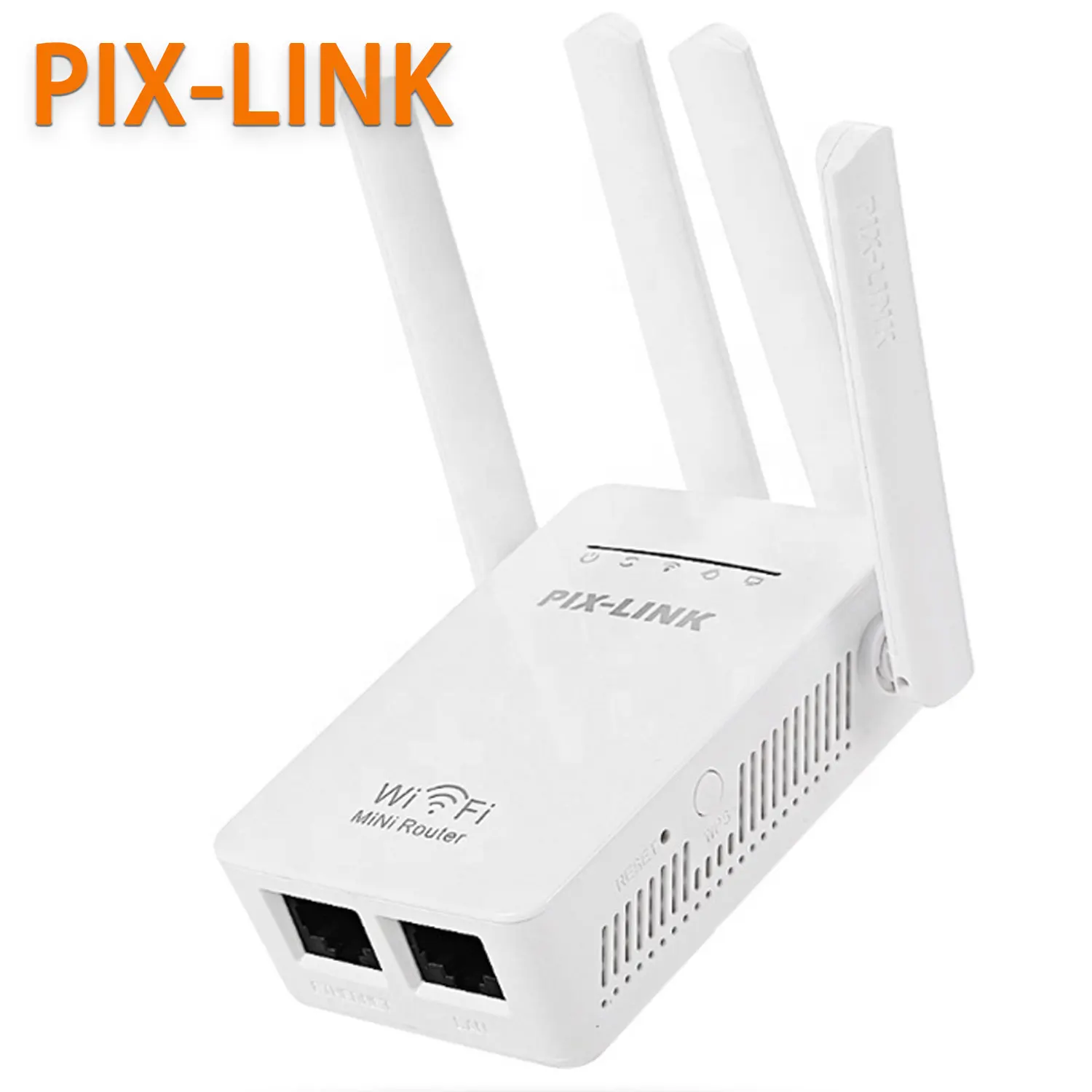 High Quality Pixlink 300mbps Wireless-n Repeater Router Wifi Extender Signal Boosters