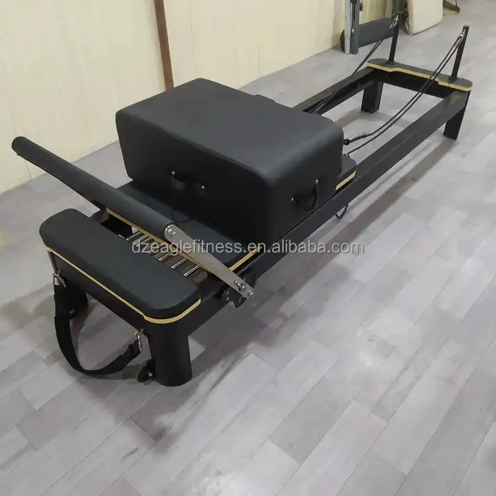 factory direct sale fitness sports gym aluminum alloy core bed portable pilates reformer
