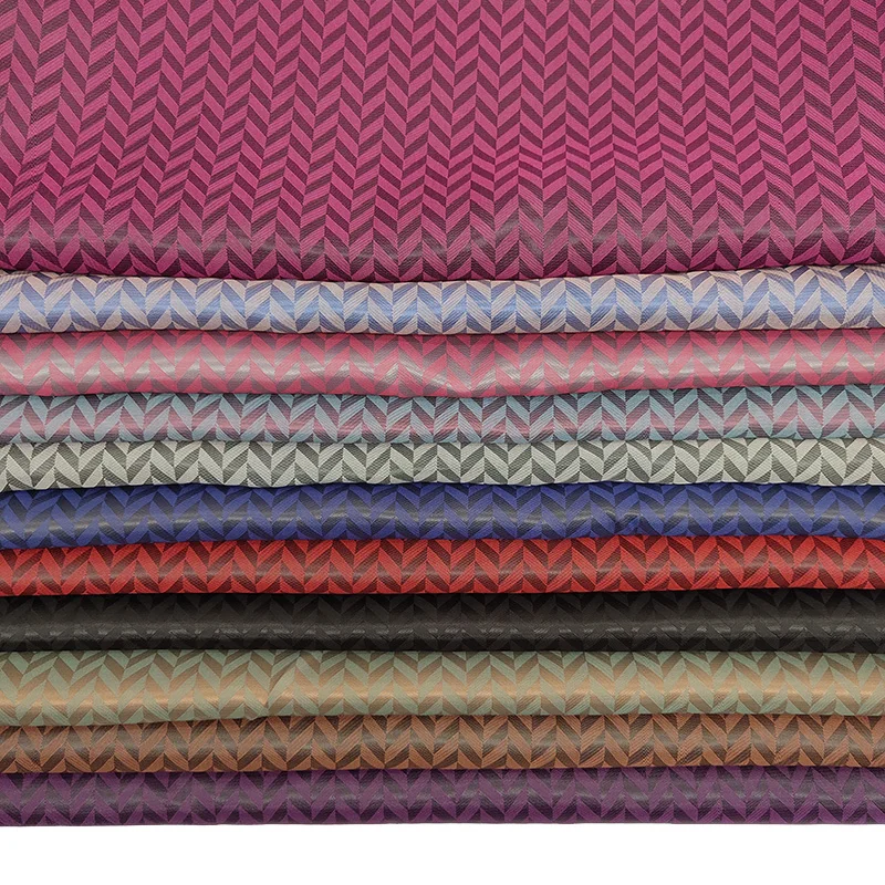 Best Quality Polyester Stock Jacquard Fabric Suit Inner Lining Fabric