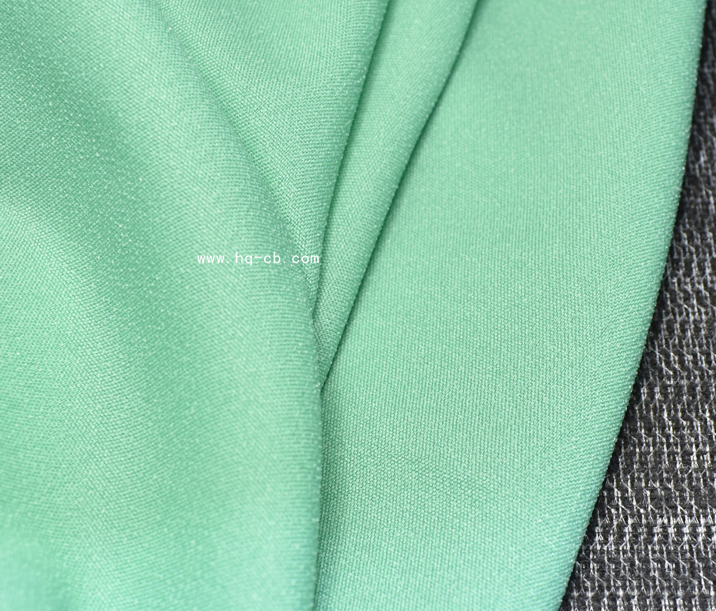 China factory direct hot sell Warp knitted interfacing 100% polyester double dot coating