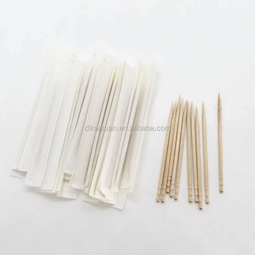 Одноразовая деревянная зубочистка фрукты и овощи зубочистка