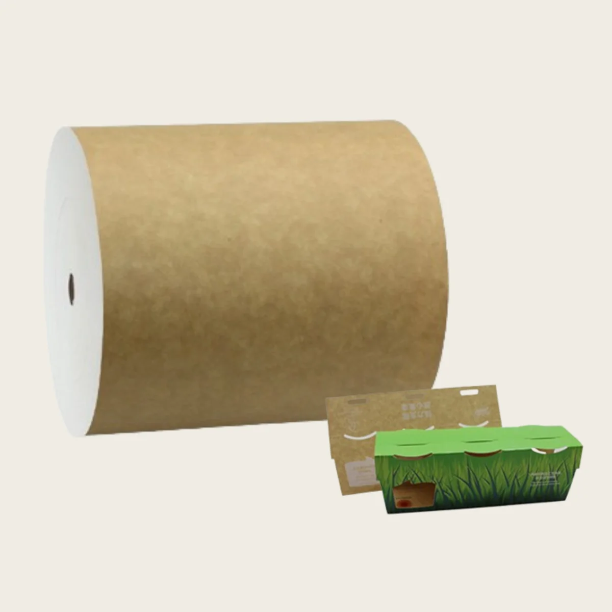 Enso CKB Paper High Quality 250gsm White front coated kraft back paper board paper rolls for a good packaging material