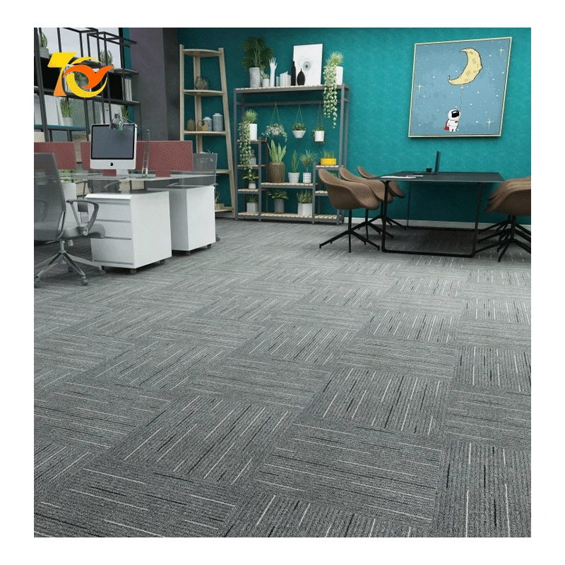 Anti-Slip Buy Carpet Tile Bitumen Backing Professional Factory Production Carpet Tile Price