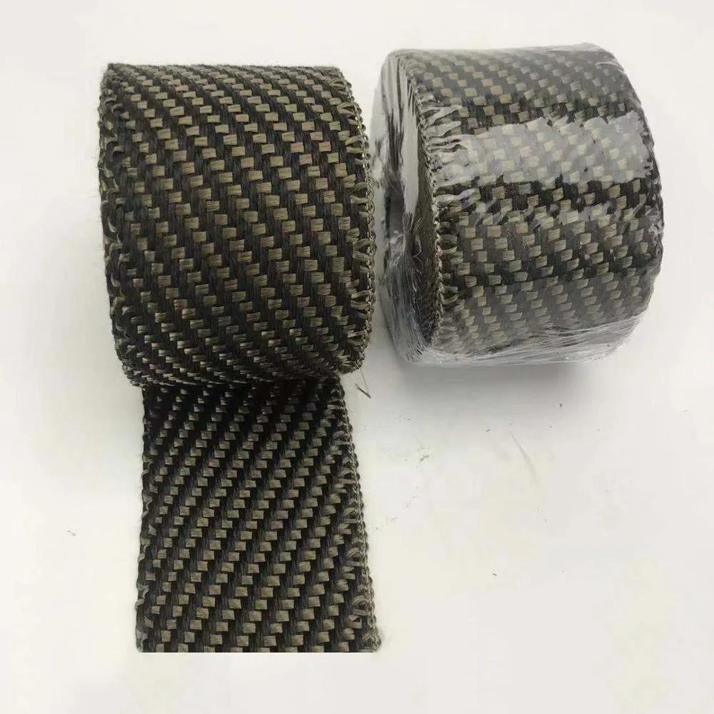 Auto Moto Parts 3D Type /Black/Noemal Exhaust Manifold Heat Wrap 100% Basalt Fibre