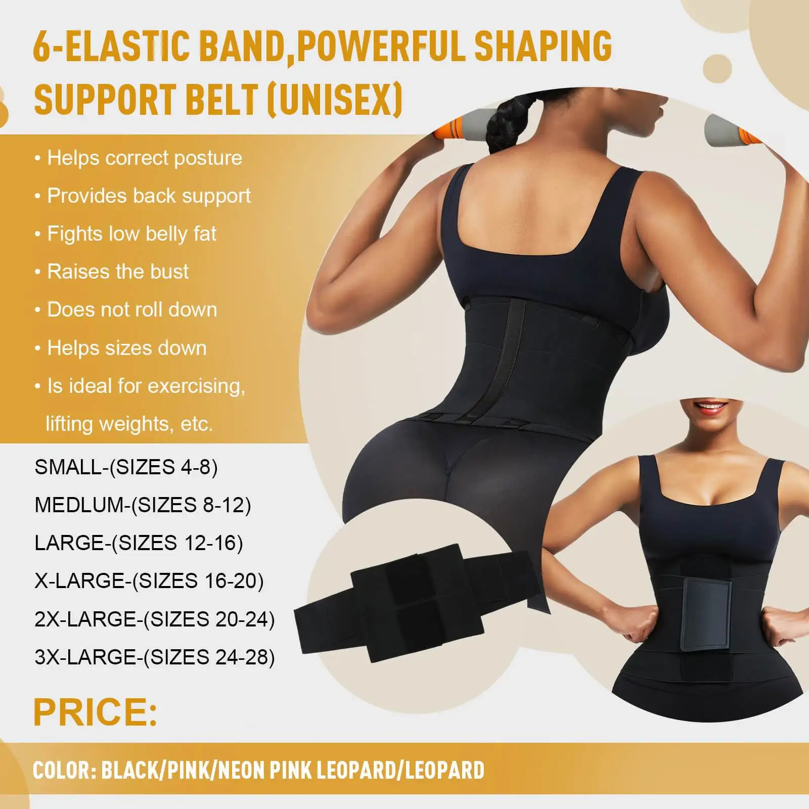 Waistdear Latest Design Red Leopard Print Neoprene Waist Trainer Women Waist Tummy Trimmer Slimming Belt
